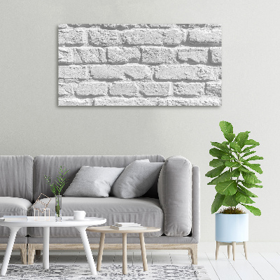 Foto canvas Bakstenen muur