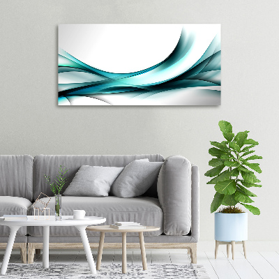 Canvas foto Abstracte golven