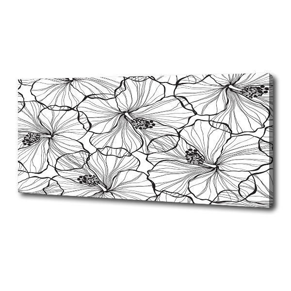 Foto canvas Hawaiiaanse bloemen