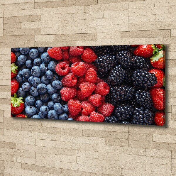 Canvas foto Bosvruchten