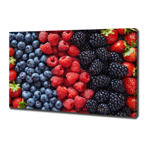 Canvas foto Bosvruchten