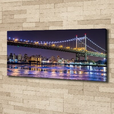 Foto canvas New York Bridge