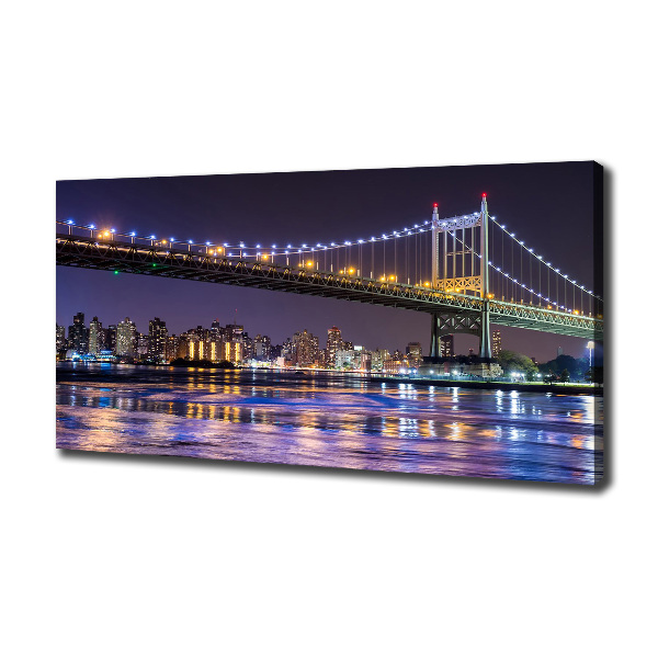 Foto canvas New York Bridge