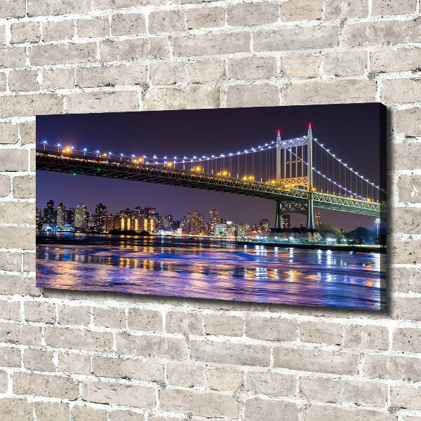 Foto canvas New York Bridge