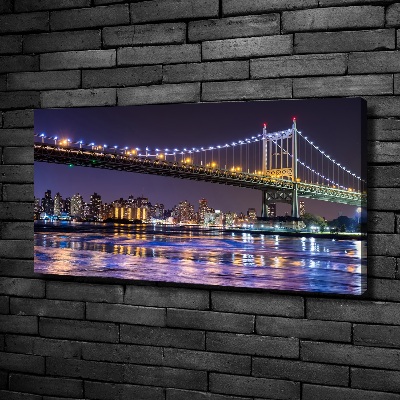 Foto canvas New York Bridge