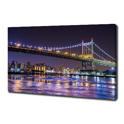 Foto canvas New York Bridge