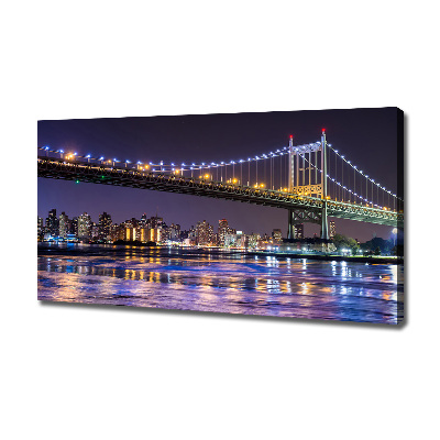 Foto canvas New York Bridge