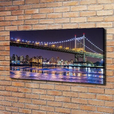 Foto canvas New York Bridge