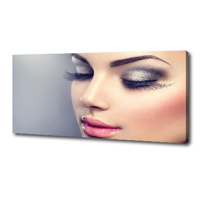 Foto op canvas Perfecte make-up