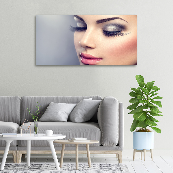Foto op canvas Perfecte make-up