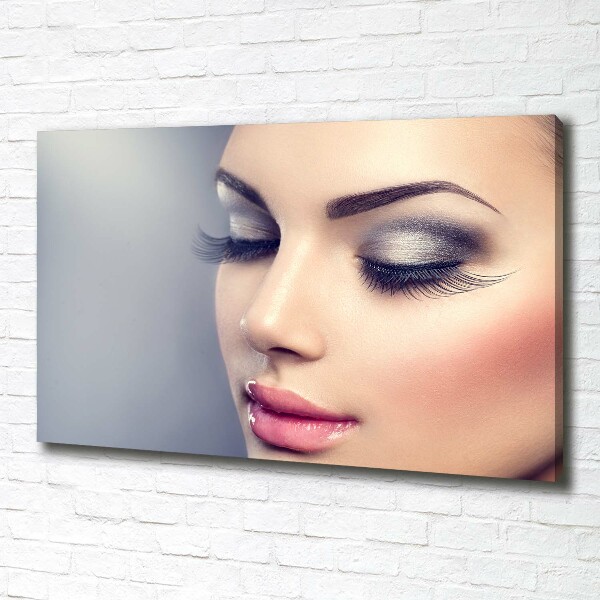 Foto op canvas Perfecte make-up