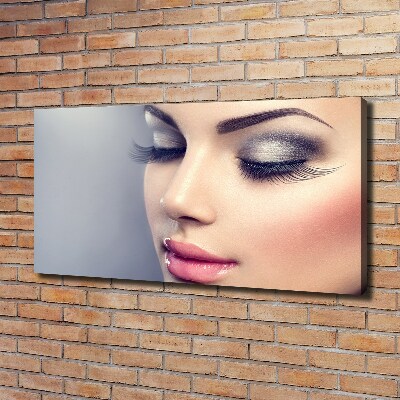 Foto op canvas Perfecte make-up