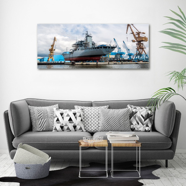 Foto op canvas Scheepswerf