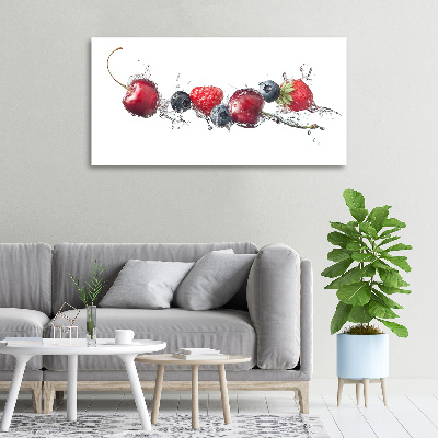 Schilderij op canvas Bosvruchten