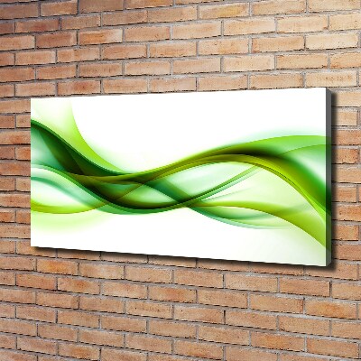 Foto op canvas Abstracte golven