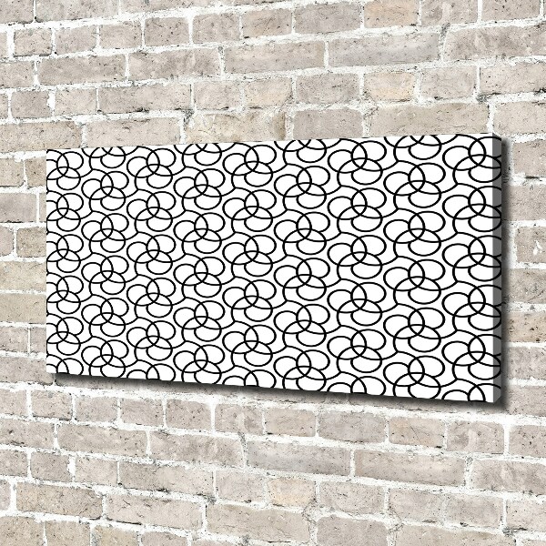 Foto op canvas Geometrische achtergrond