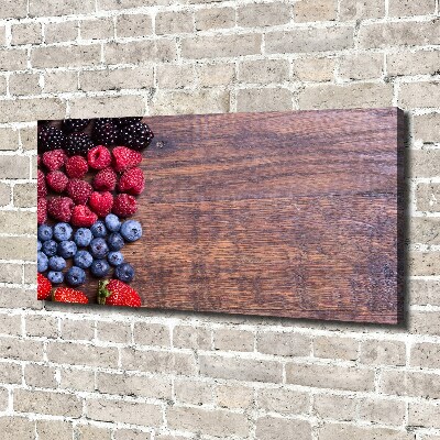 Canvas foto Bosvruchten