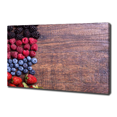 Canvas foto Bosvruchten