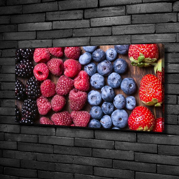 Canvas schilderij Bosvruchten