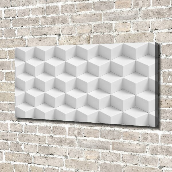 Canvas schilderij 3D-abstractie