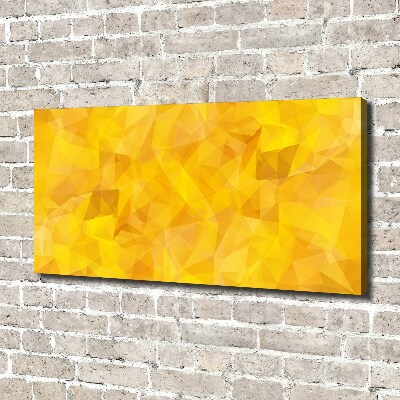 Foto op canvas Abstracte driehoeken