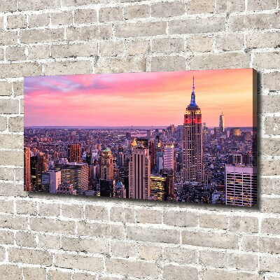 Canvas foto New York West