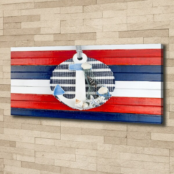 Canvas foto Anker