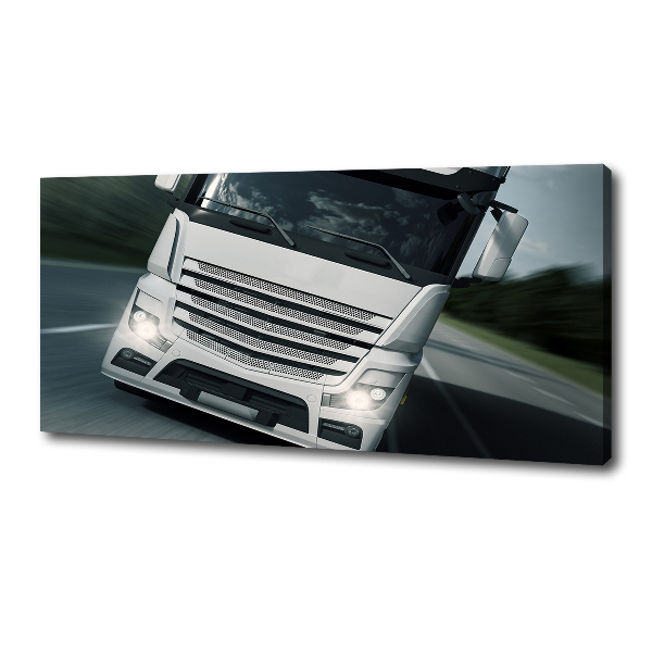 Canvas schilderij Vrachtwagen