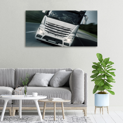 Canvas schilderij Vrachtwagen