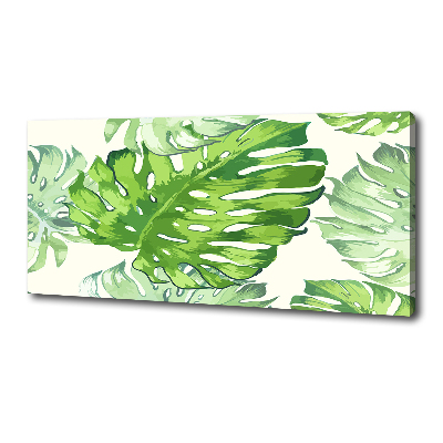 Foto canvas Tropische bladeren