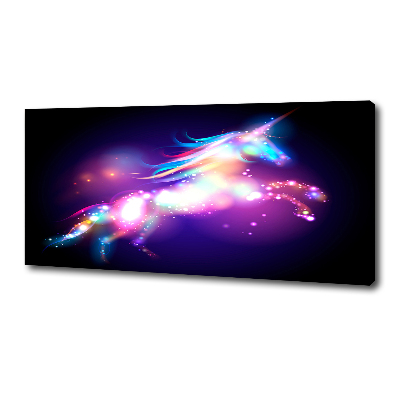 Schilderij op canvas Eenhoorn