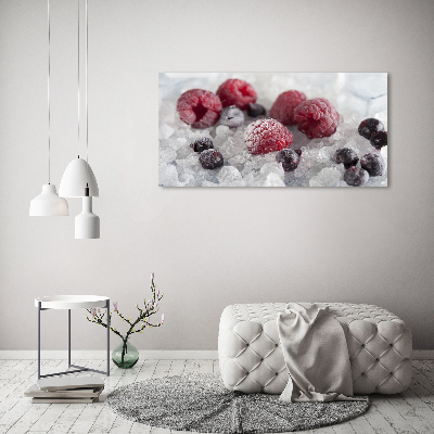Foto op canvas Bevroren bosvruchten