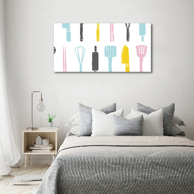 Schilderij op canvas Keukengerei