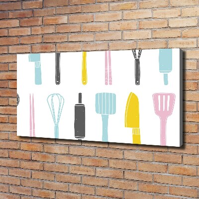 Schilderij op canvas Keukengerei