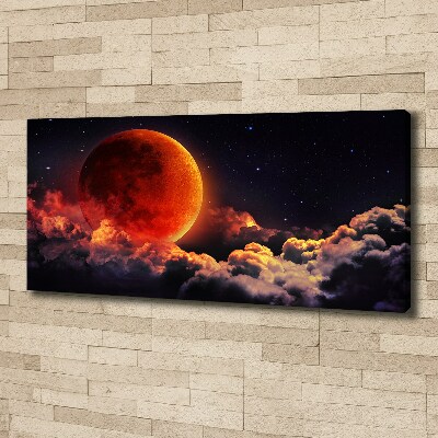 Foto op canvas Maansverduistering