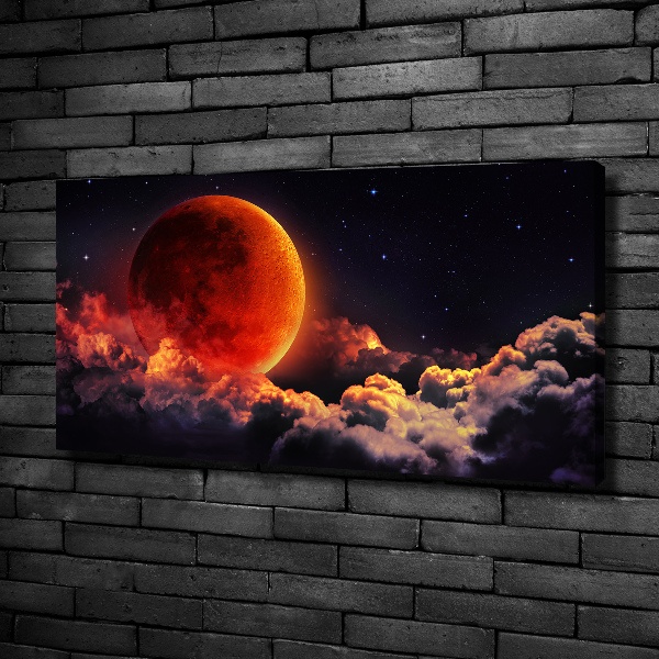 Foto op canvas Maansverduistering