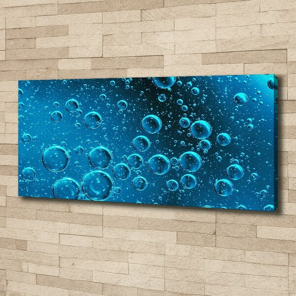 Foto op canvas Bellen onder water
