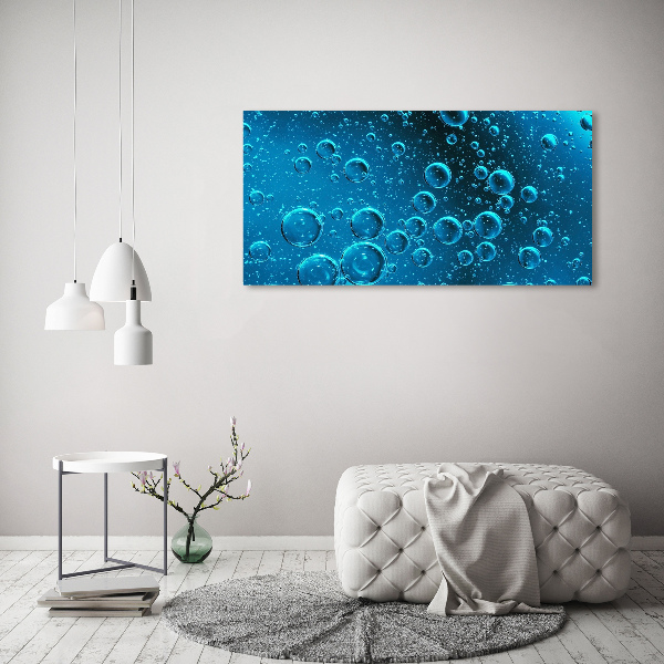 Foto op canvas Bellen onder water