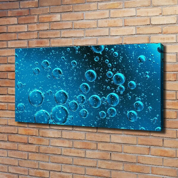 Foto op canvas Bellen onder water