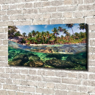 Foto op canvas Tropisch strand