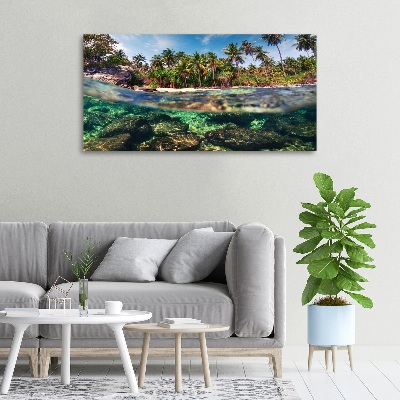 Foto op canvas Tropisch strand