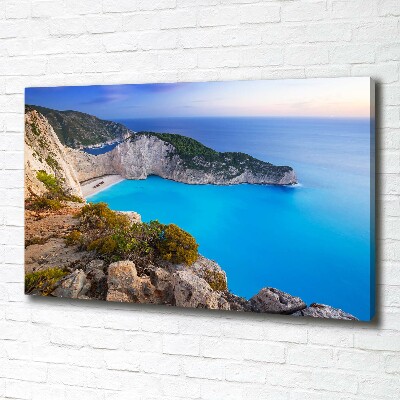 Canvas foto Zakynthos, Griekenland