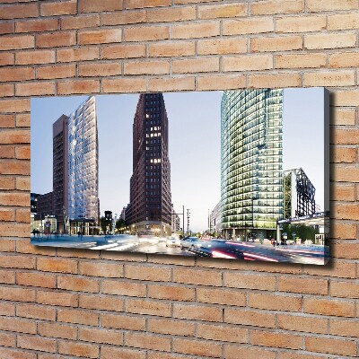 Canvas foto Wolkenkrabbers