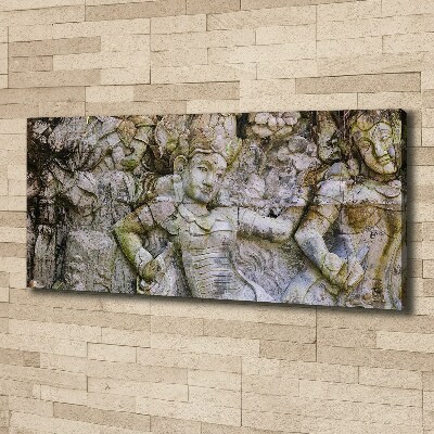 Schilderij op canvas Stenen sculptuur