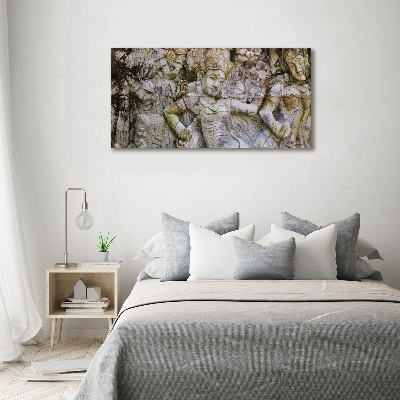 Schilderij op canvas Stenen sculptuur