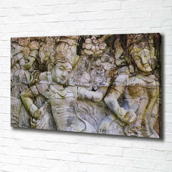 Schilderij op canvas Stenen sculptuur