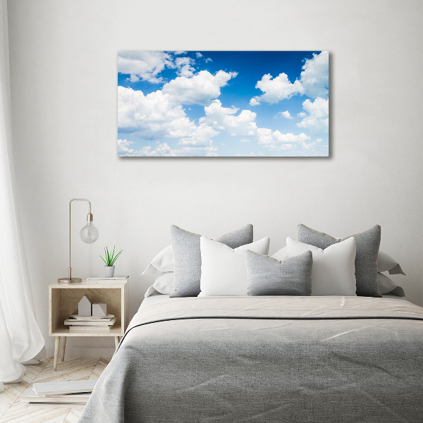 Schilderij op canvas Wolken aan de hemel