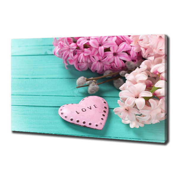Foto op canvas Zonder hart