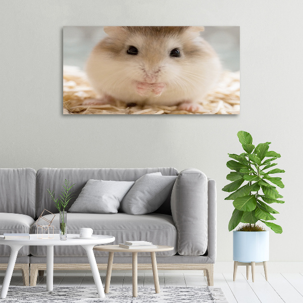 Schilderij op canvas Hamster
