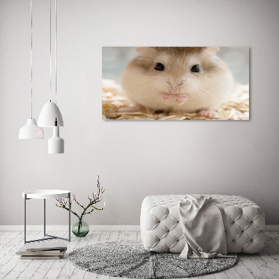 Schilderij op canvas Hamster